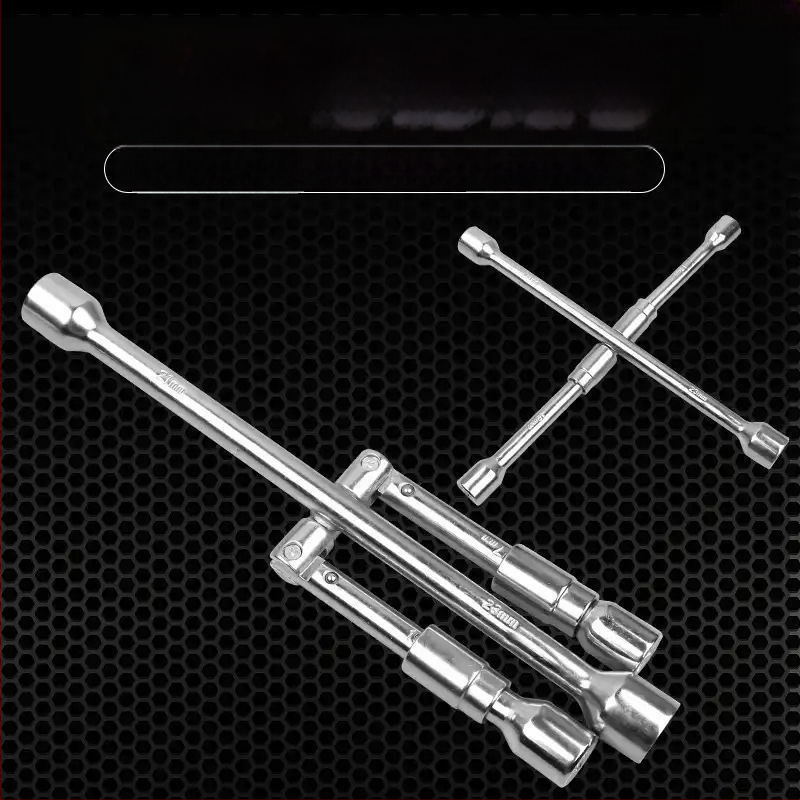 Összecsukható kereszttalpas dugókulcs autógumikhoz – magas széntartalmú acélból