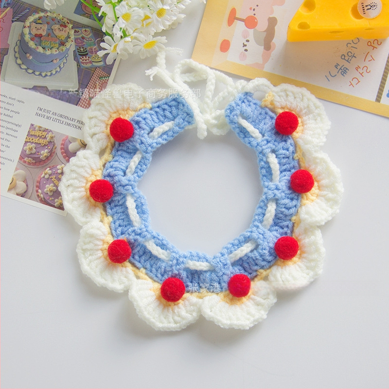 Κασκόλ από μαλλί για κατοικίδια (γάτες και μικρά σκυλιά) – γενική χρήση, τέσσερις εποχές