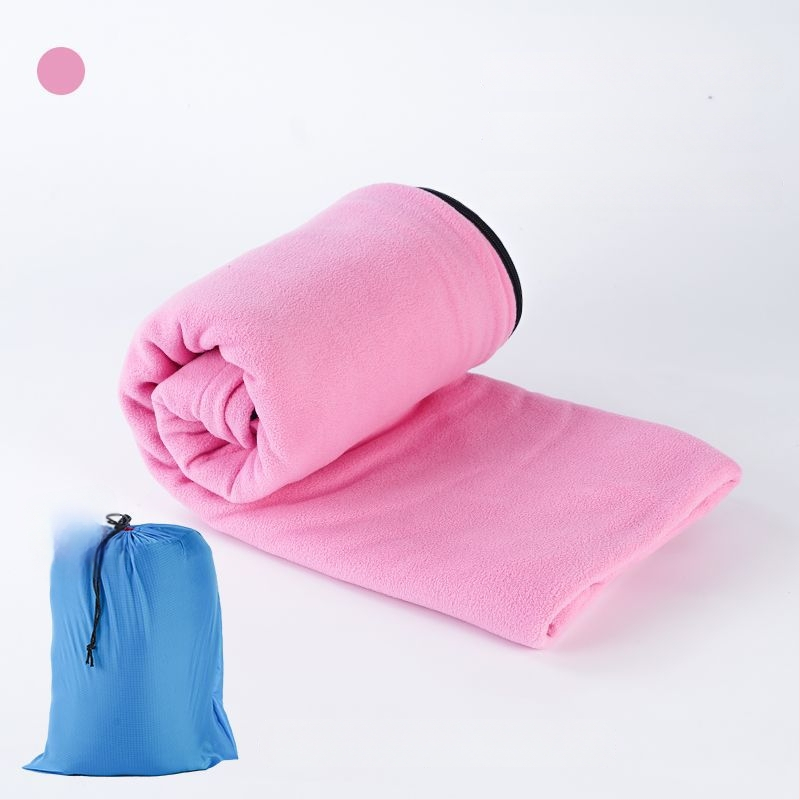 Εσωτερικός υπνόσακος φλίς, σε στυλ φακέλου, για ενήλικες, διπλής όψεως και παχυσμένος, ανθεκτικός στη βρωμιά, κατάλληλος για κάμπινγκ και ταξίδια, υλικό πολυεστέρας