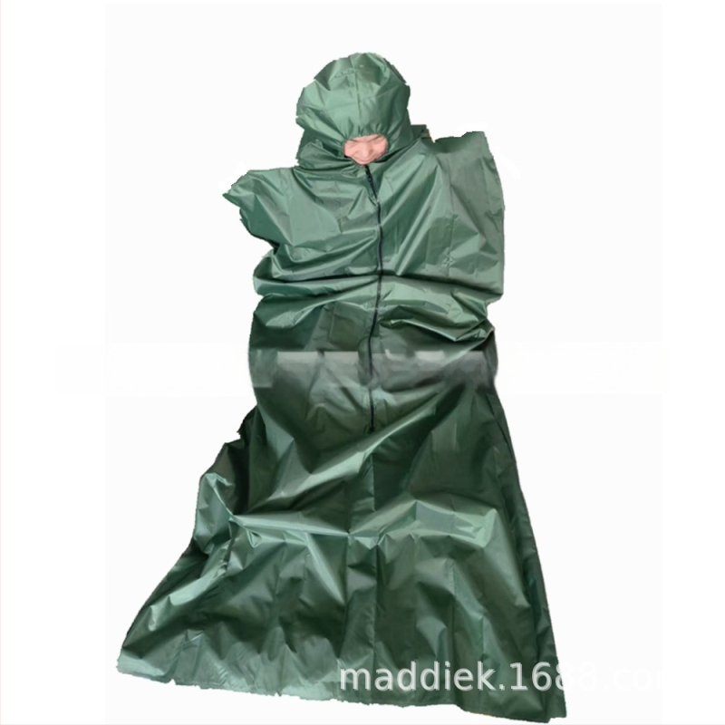 Έκτακτος υπνόσακος ταξιδιού — αδιάβροχο Oxford ύφασμα, χωρίς γέμισμα, στυλ φακέλου, 550 g