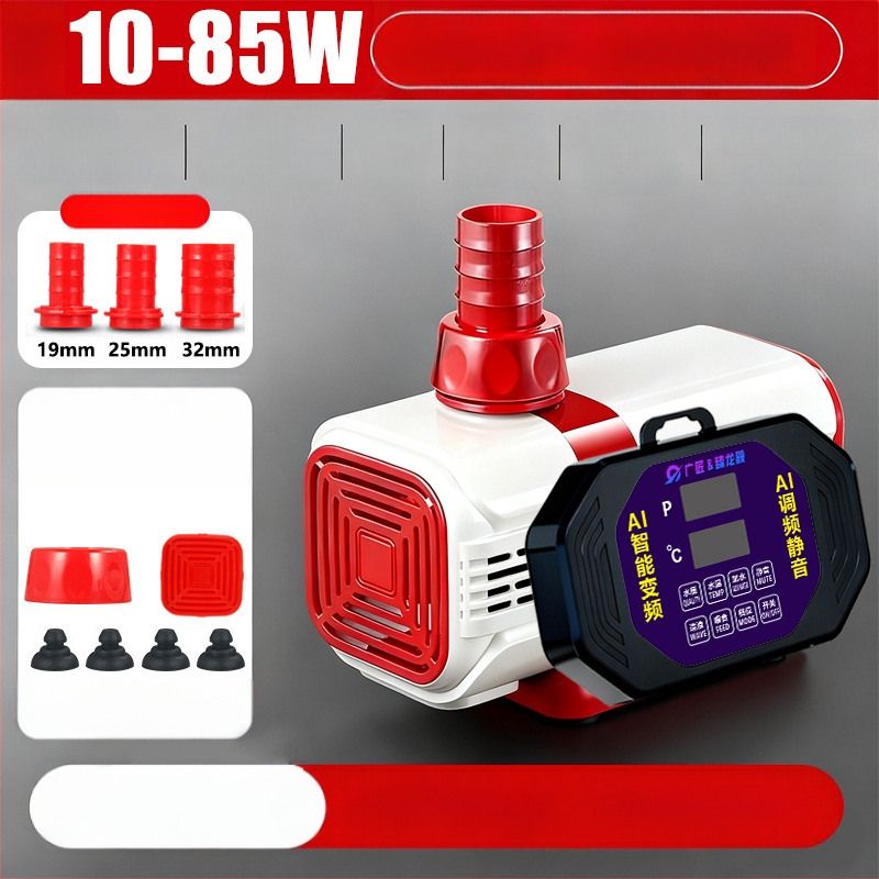 Подводна помпа за рибно езеро с AI интелигентно управление и регулация на честотата, циркулация и филтрация, тих режим