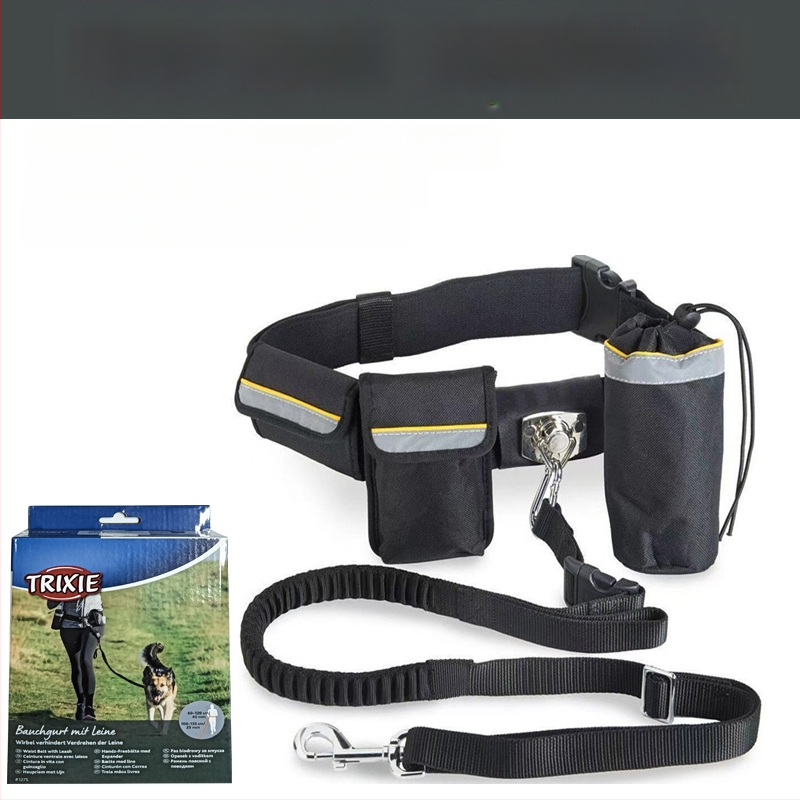 Kéz nélküli derékszíj-póráz macskáknak, visszahúzható zsinórral