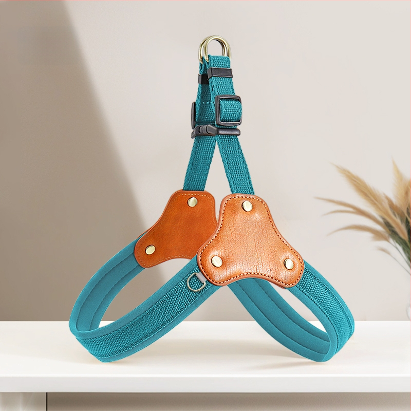 Kutyamellény-hám mellkas- és hátsó pánttal