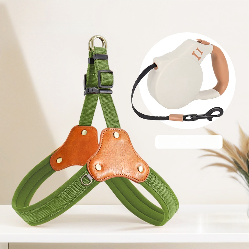 Kutyamellény-hám mellkas- és hátsó pánttal