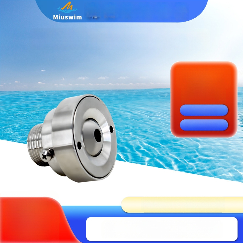 Неръждаема стомана Eyeball jet дюза за басейн фонтан — директно пръскане, ландшафтен воден ефект