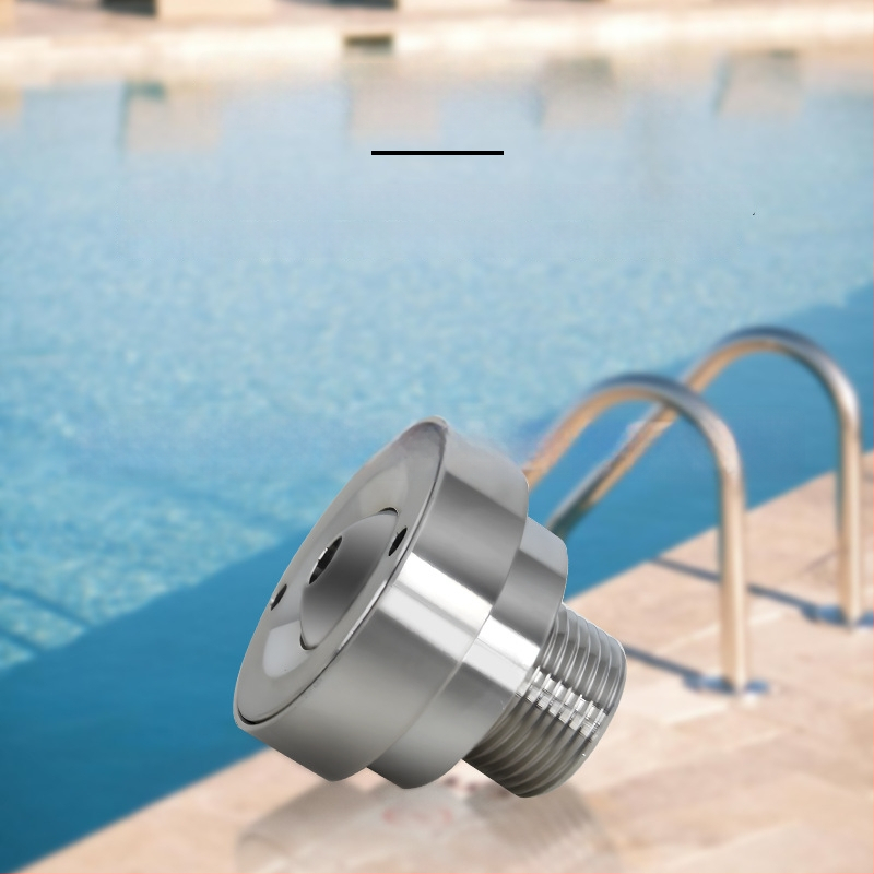 Неръждаема стомана Eyeball jet дюза за басейн фонтан — директно пръскане, ландшафтен воден ефект