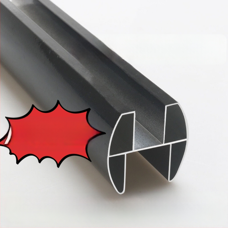 Διαχωριστικό δημόσιας τουαλέτας από κράμα αλουμινίου, μάρκα Yadas, μοντέρνο μινιμαλιστικό στυλ