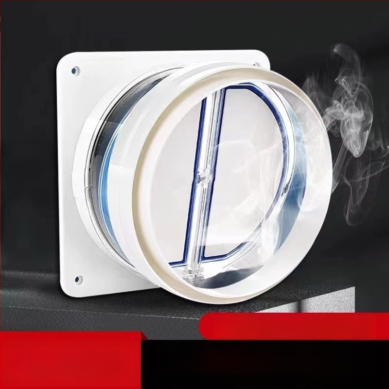 Oriental Sanitary Ware Οικιακή βαλβίδα ελέγχου αεραγωγού κουζίνας – Μονόδρομη, Υλικό PP, Σύγχρονο Στυλ