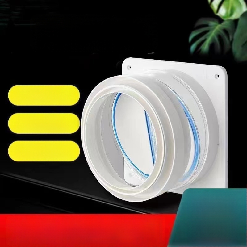 Oriental Sanitary Ware Οικιακή βαλβίδα ελέγχου αεραγωγού κουζίνας – Μονόδρομη, Υλικό PP, Σύγχρονο Στυλ