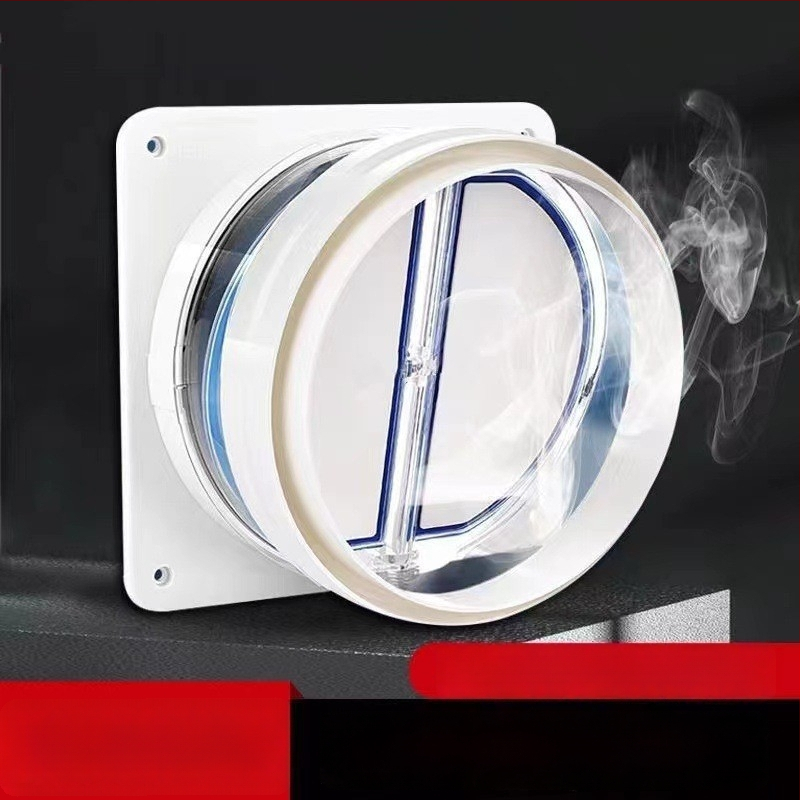 Oriental Sanitary Ware Οικιακή βαλβίδα ελέγχου αεραγωγού κουζίνας – Μονόδρομη, Υλικό PP, Σύγχρονο Στυλ