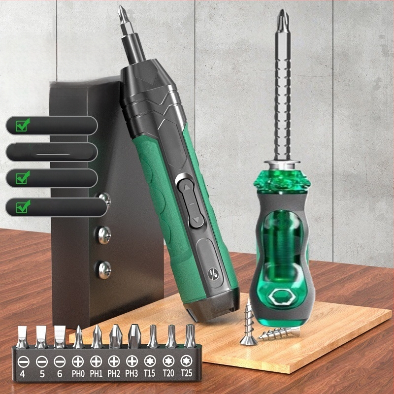 Σετ πολυλειτουργικών κατσαβιδιών με κεφαλές σταυρού και ευθείας, μπορεί να χρησιμοποιηθεί ως σφυρί, εξαιρετικά σκληρός, μοντέρνος απλός σχεδιασμός