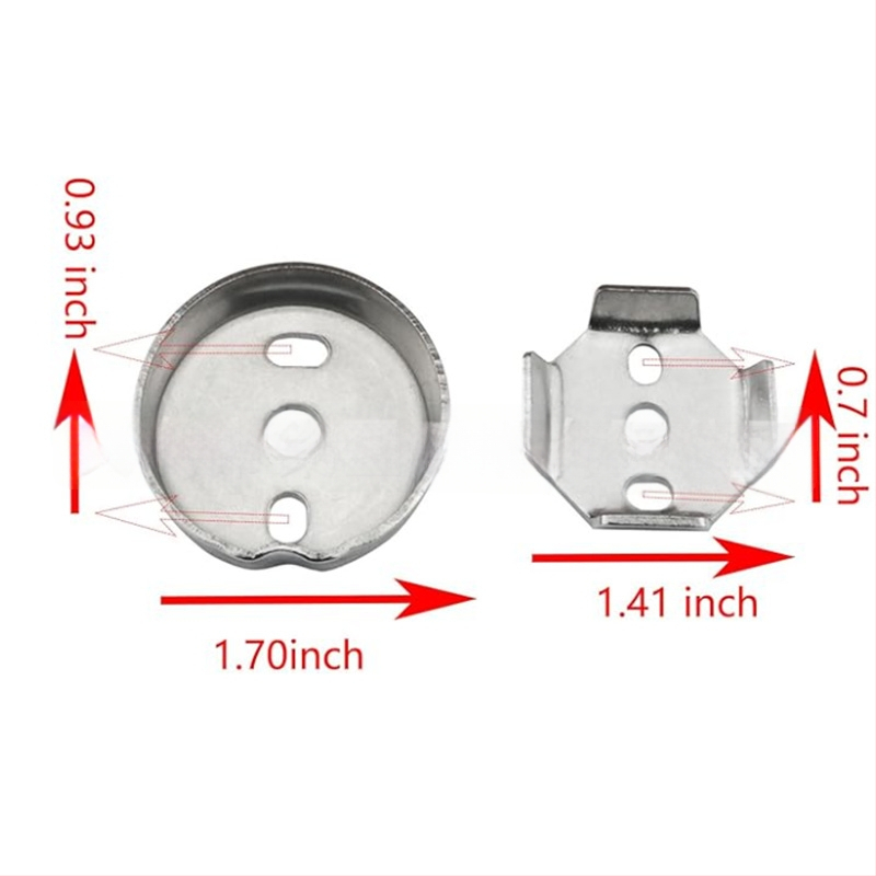ACEMAX ανοξείδωτο ατσάλι 15 τεμάχια σετ αξεσουάρ για ράγα πετσέτας μπάνιου με βάση και εξαρτήματα εγκατάστασης