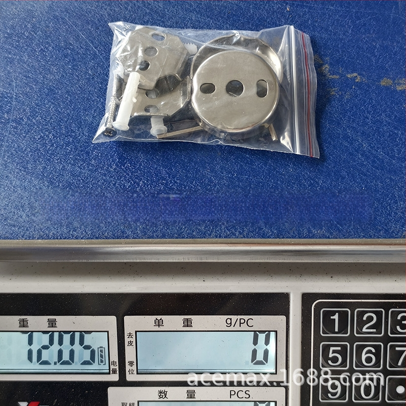 ACEMAX ανοξείδωτο ατσάλι 15 τεμάχια σετ αξεσουάρ για ράγα πετσέτας μπάνιου με βάση και εξαρτήματα εγκατάστασης