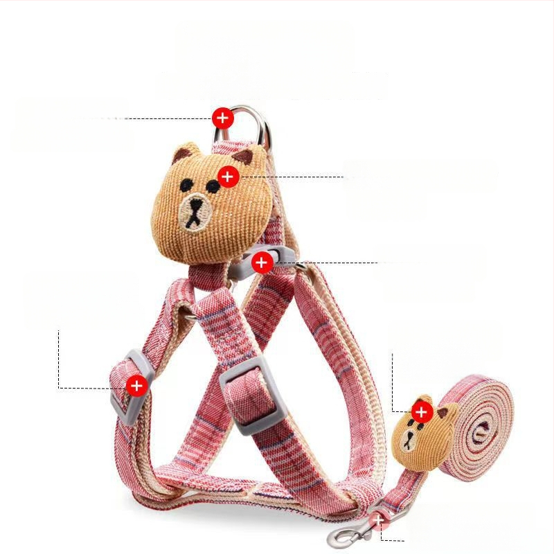 Harness za pse s vodilicom za šetnju