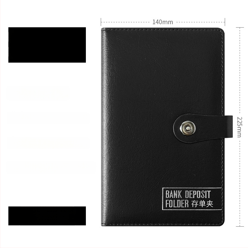 F1114 modellű műanyag csekk- és nyugta rendező, belső vastag oldalakkal