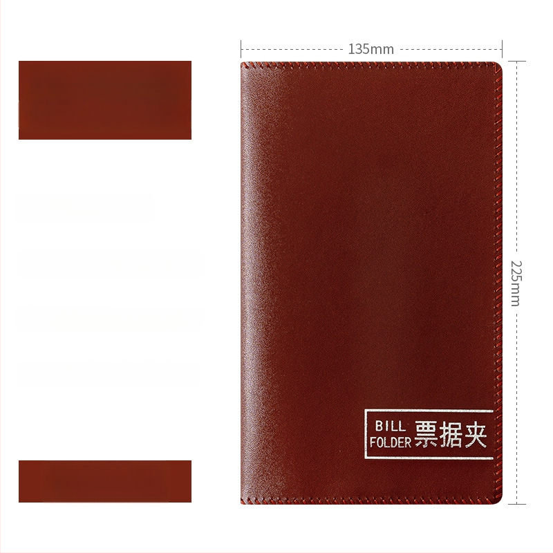 F1114 modellű műanyag csekk- és nyugta rendező, belső vastag oldalakkal