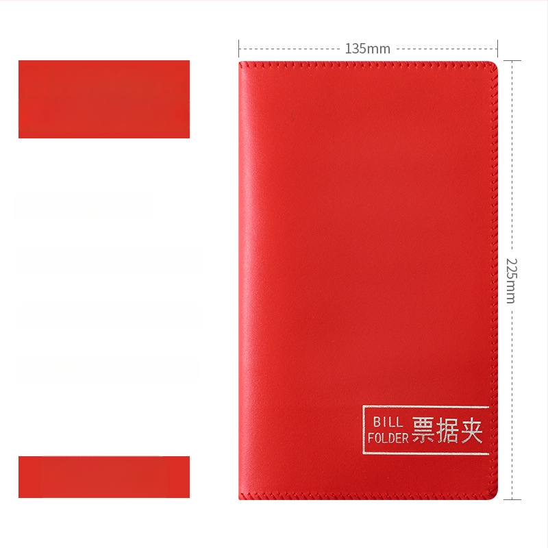 F1114 modellű műanyag csekk- és nyugta rendező, belső vastag oldalakkal