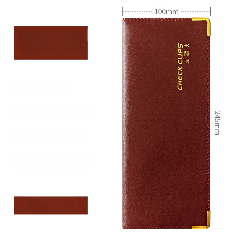 F1114 modellű műanyag csekk- és nyugta rendező, belső vastag oldalakkal