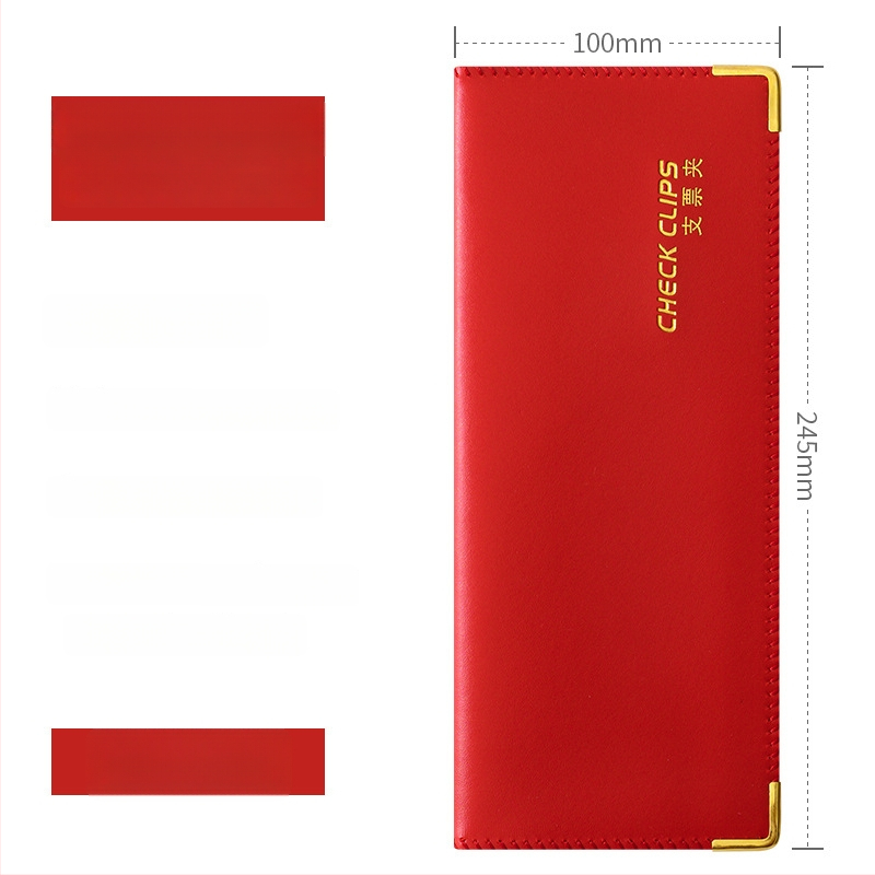 F1114 modellű műanyag csekk- és nyugta rendező, belső vastag oldalakkal