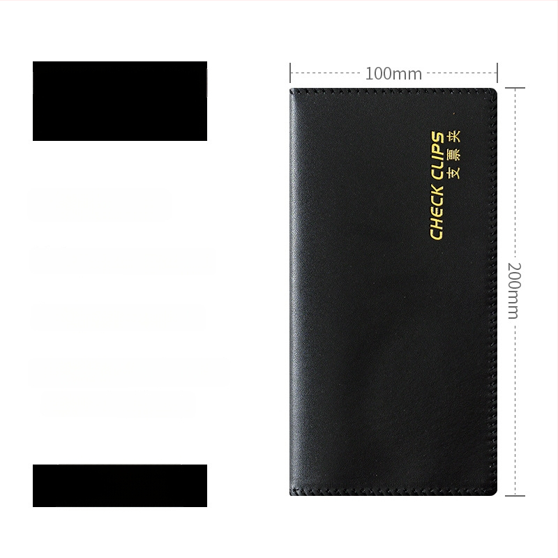 F1114 modellű műanyag csekk- és nyugta rendező, belső vastag oldalakkal