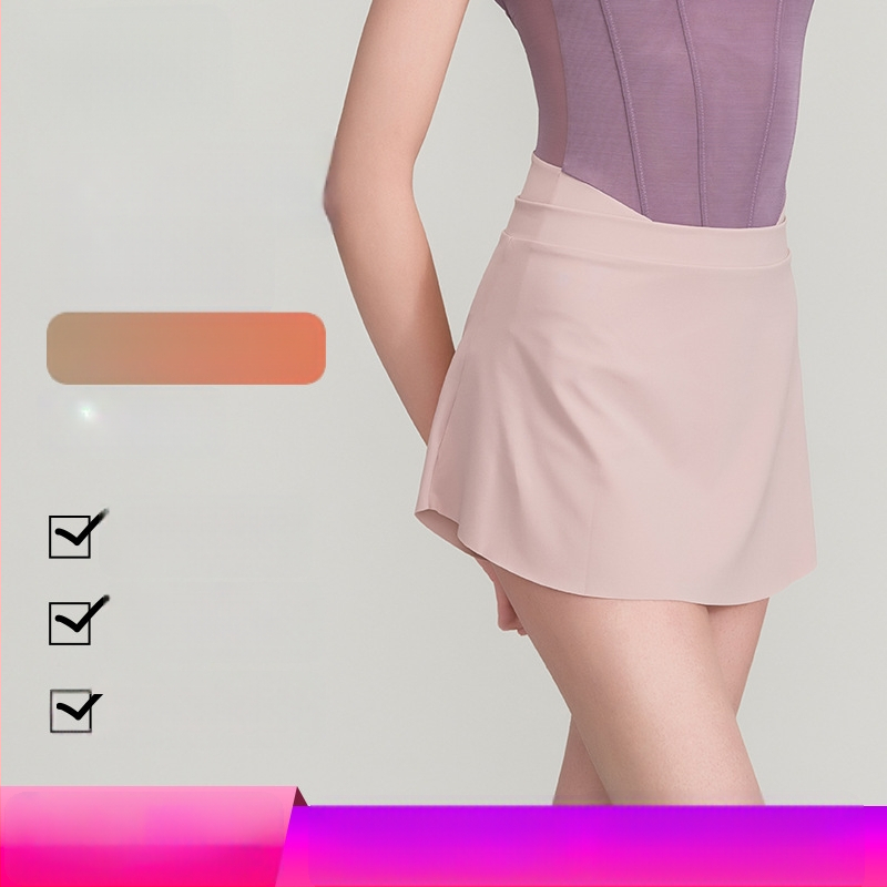 Γυναικεία φούστα μπαλέτου τύπου ταουτα για χορό, νάιλον 80–90%, σπαντεξ <30%, χωρίς σιδέρωμα, κομψός στυλ, φρέσκια και γλυκιά, Χειμώνας 2024