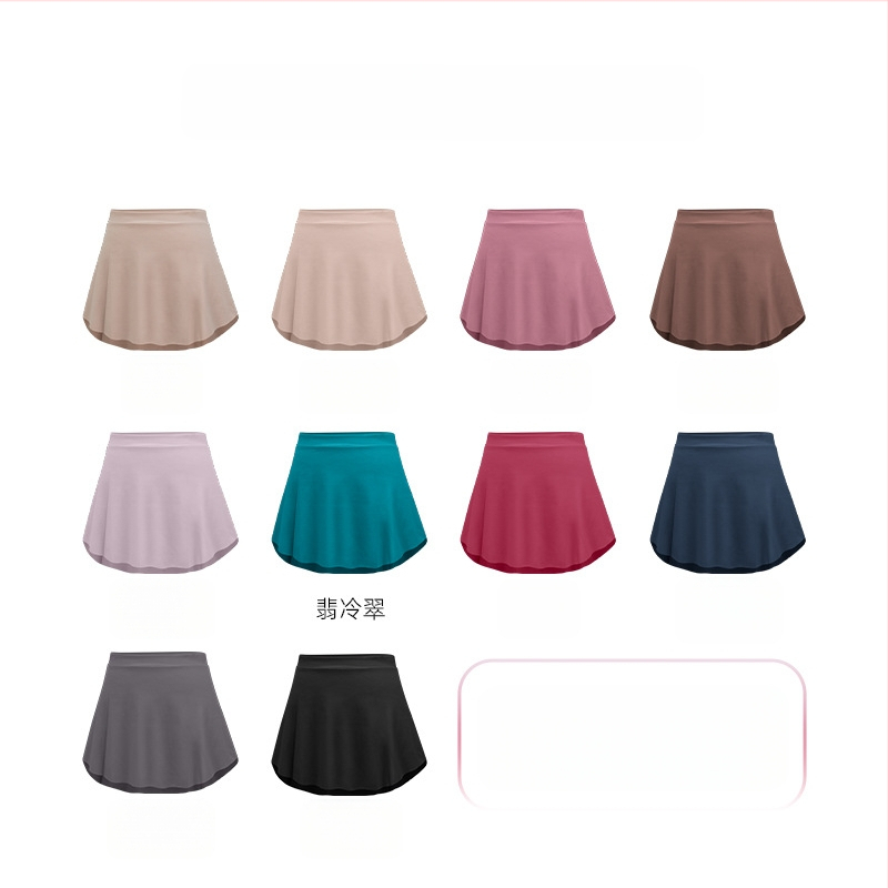 Γυναικεία φούστα μπαλέτου τύπου ταουτα για χορό, νάιλον 80–90%, σπαντεξ <30%, χωρίς σιδέρωμα, κομψός στυλ, φρέσκια και γλυκιά, Χειμώνας 2024