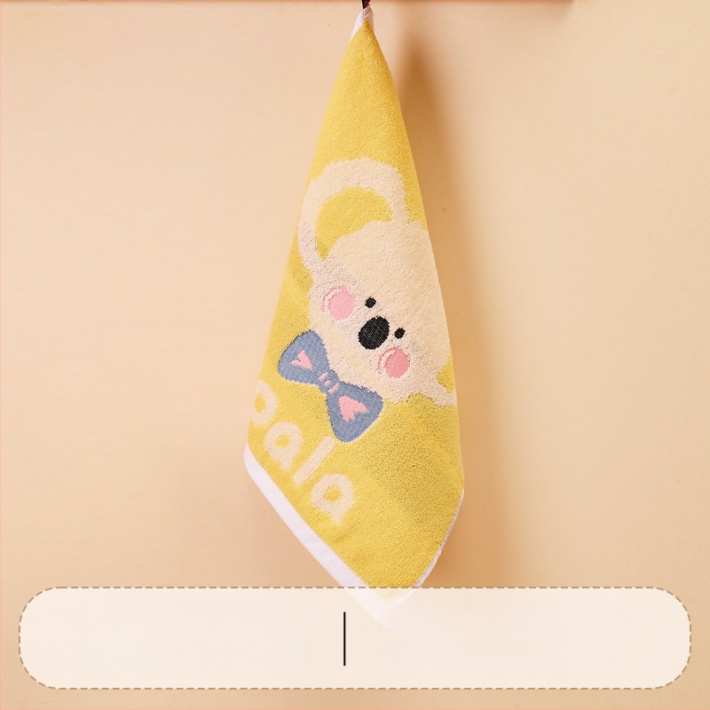 Παιδική τετράγωνη πετσέτα προσώπου από 100% βαμβάκι, γρήγορη απορρόφηση, 50 g, Jacquard ύφανση, οικιακή χρήση