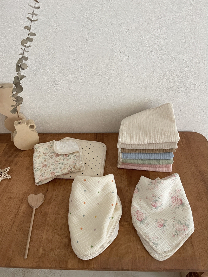 Τριγωνικό φουλάρι για βρέφη και νήπια (1-3 ετών), βαμβάκι, unisex, φθινοπωρο 2024