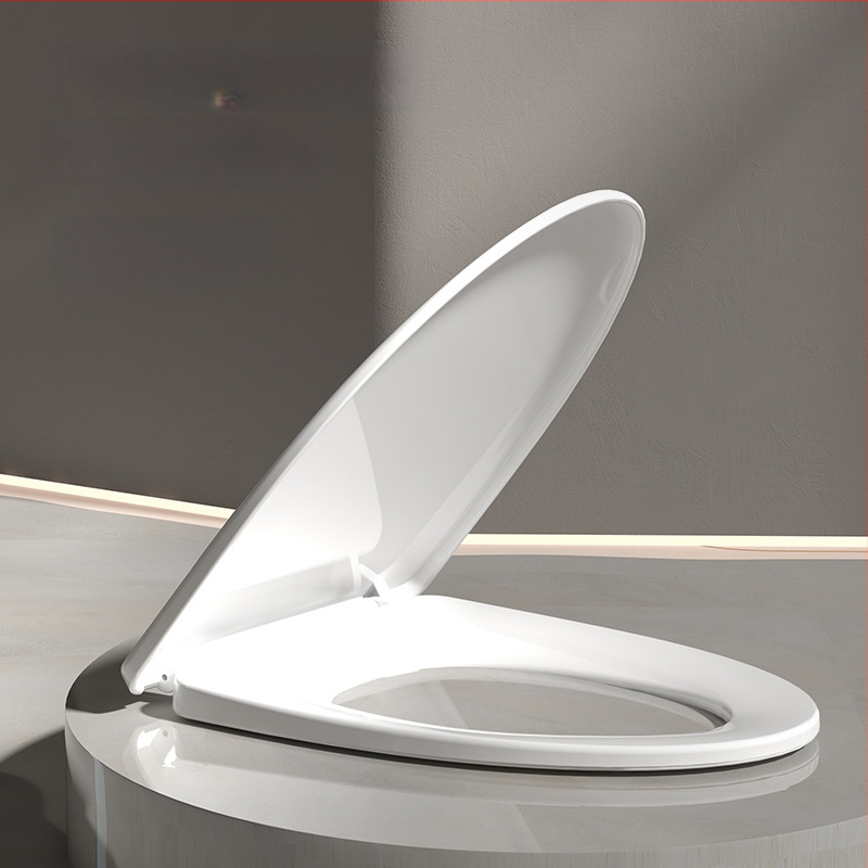 Intelligens azonnal melegítő WC-ülőke, háromfokozatú hőmérséklet-szabályozás, csendes lassú záródású fedél, modell AV-6901, PP anyag