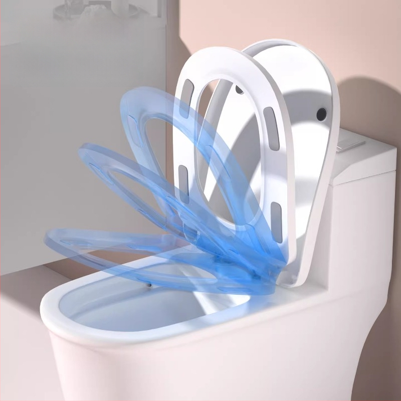 Intelligens azonnal melegítő WC-ülőke, háromfokozatú hőmérséklet-szabályozás, csendes lassú záródású fedél, modell AV-6901, PP anyag