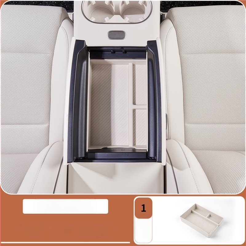 Organizator pentru consola centrală – piele – Brand Lutu Auto Parts – Compatibil cu Ideal i6