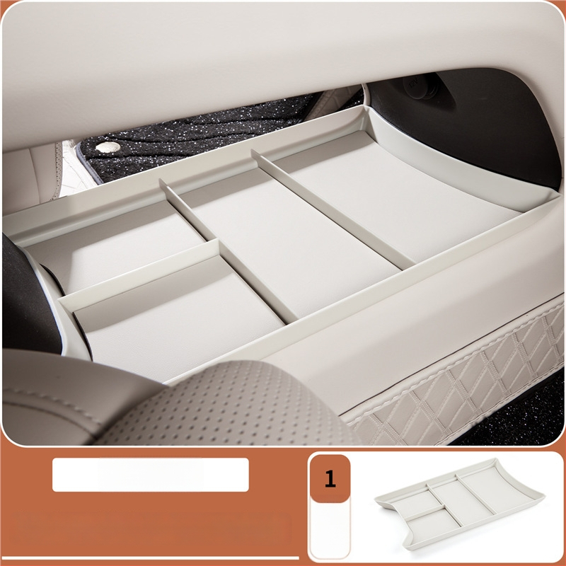 Organizator pentru consola centrală – piele – Brand Lutu Auto Parts – Compatibil cu Ideal i6