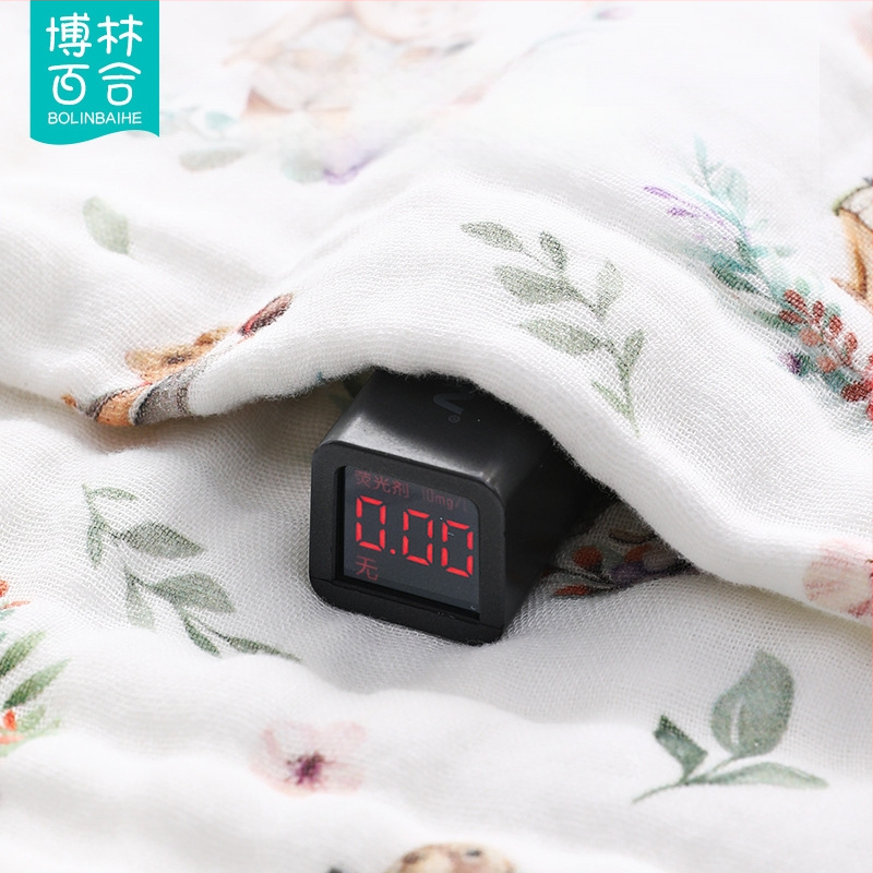 Bolin Lily Бебешка кърпа за баня от чист памук-марля, 46 нишки, 300–400 г, за бебета