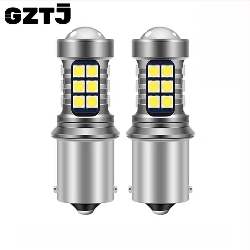 Λαμπτήρας LED φρένου αυτοκινήτου 1156, γωνίες προβολής 180°/150°, άμεση αντικατάσταση, 5.2W, 12-24V, 1350 lm, LED 3030