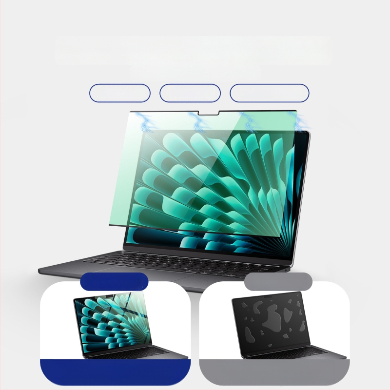 MacBook mágneses szemvédő film MacBook Pro és Air számára, 2025 modell