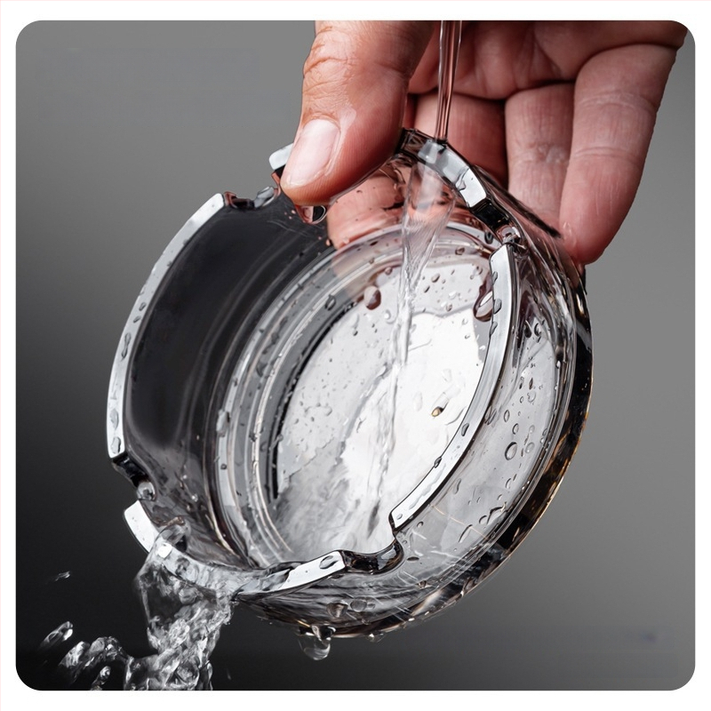 Пепелник с копринено цвете – Quanfu, универсален стил, без лого