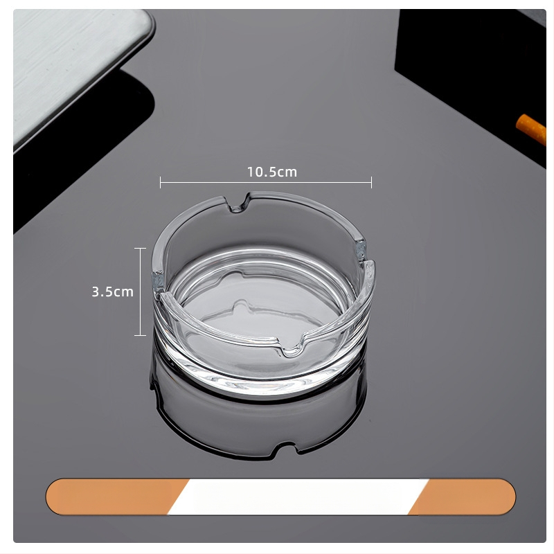 Пепелник с копринено цвете – Quanfu, универсален стил, без лого