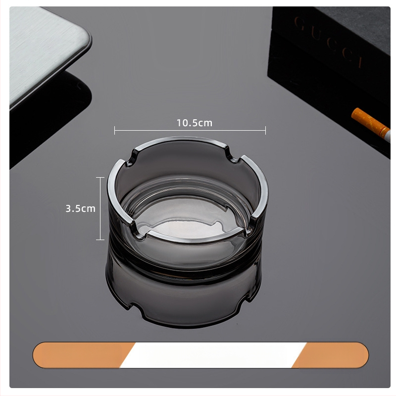 Пепелник с копринено цвете – Quanfu, универсален стил, без лого