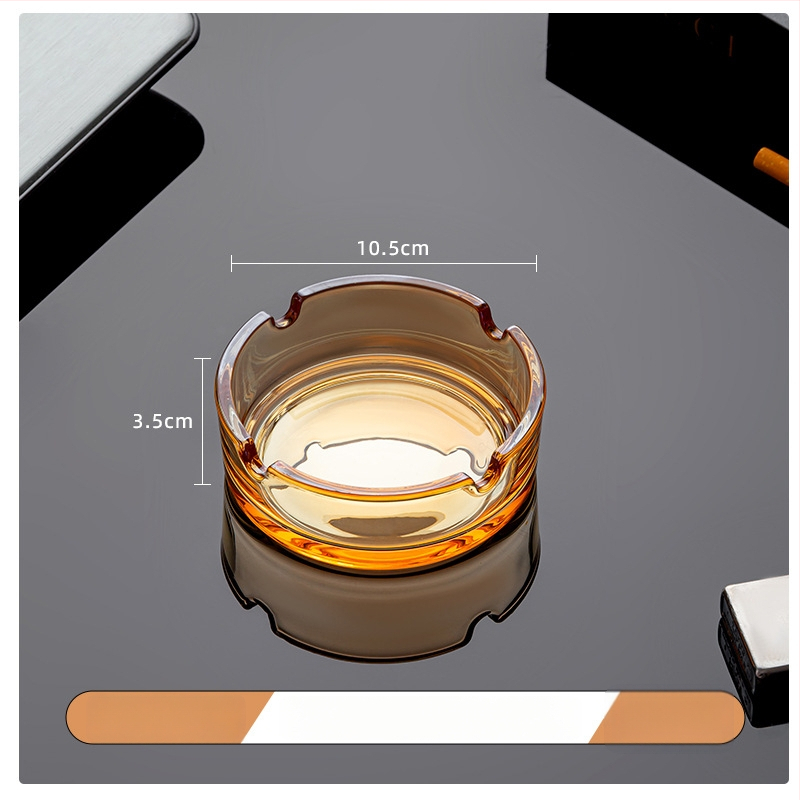 Пепелник с копринено цвете – Quanfu, универсален стил, без лого