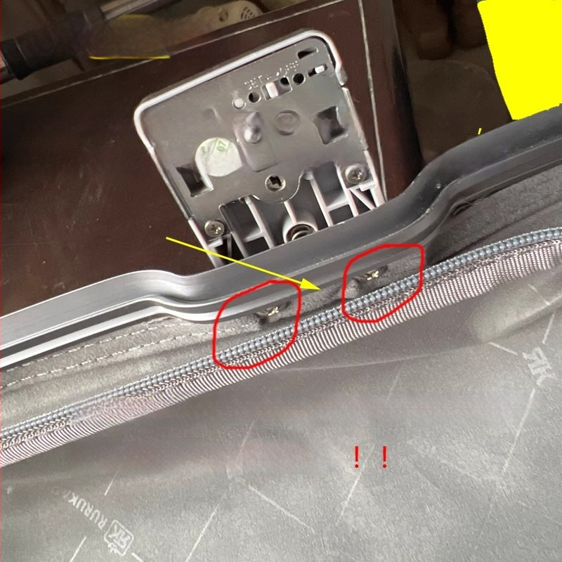 Κλειδαριά αποσκευών XFG903 TSA007 – τριών οπών ABS σώμα