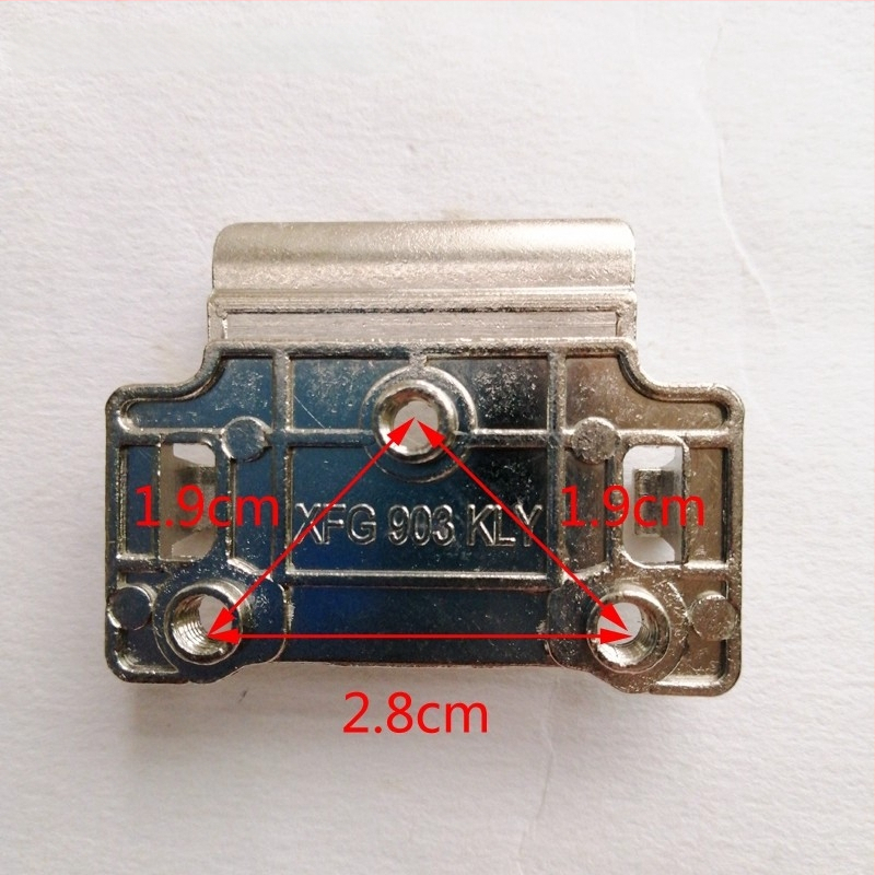 Κλειδαριά αποσκευών XFG903 TSA007 – τριών οπών ABS σώμα