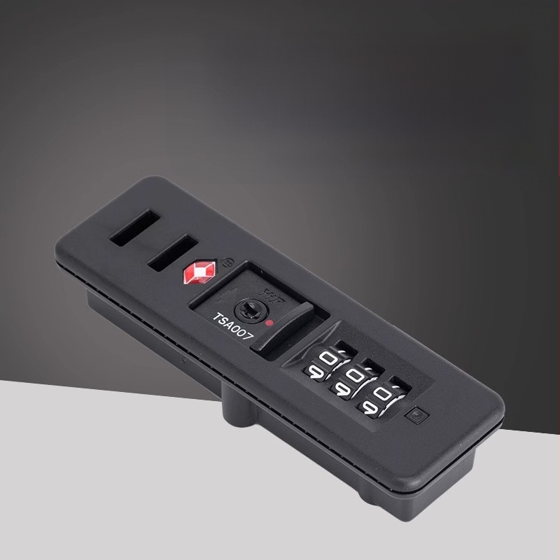 Κλειδαριά TSA με κωδικό για αποσκευές με διπλό φερμουάρ – ABS υλικό, ανθεκτικό στη φθορά, Καλοκαίρι 2024