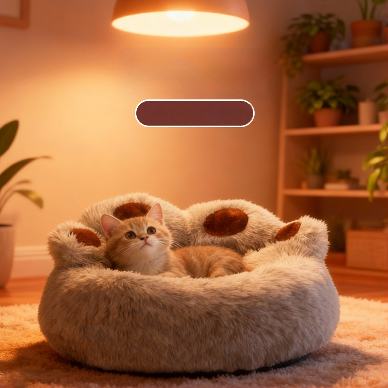 Подложка за кучета от полиестер, вътрешна употреба, за всички сезони, запазва топлината