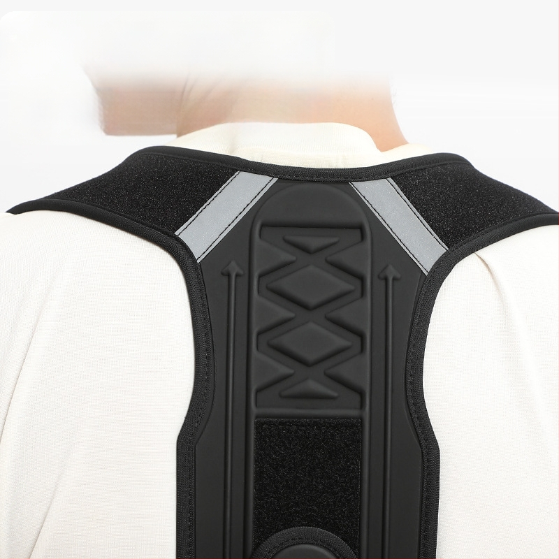 Hátsó testtartás-korrigáló öv, EVA habos nyitott kialakítás, lélegző hátsó támasz, állítható, Modell XWD-XX01