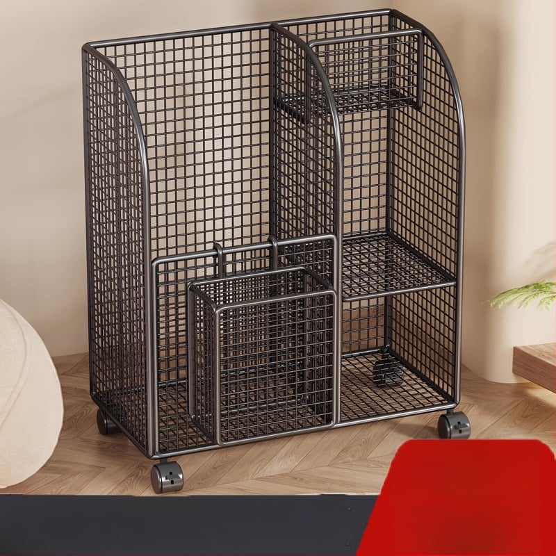 Съхранителна кошница за йога матове, фитнес оборудване и баскетбол – от желязо, марка Evesigar/isi home, модел 2287213467688077312, стил: модерен минимализъм