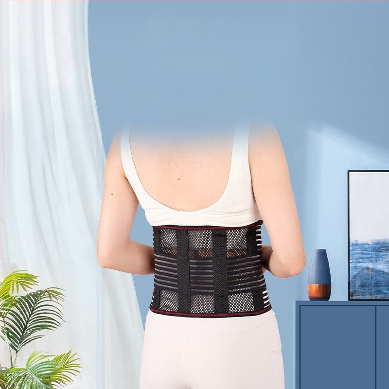 Bandă lombară cu placă de oțel, subțire, corector de talie și modelare lombară – Brand Happy point; Activitate recomandată: genuflexiuni; Categorie: protecție talie; Părți protejate: talie