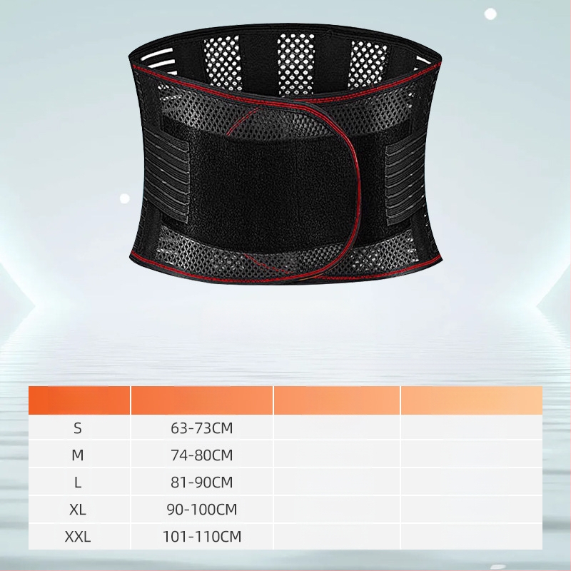 Bandă lombară cu placă de oțel, subțire, corector de talie și modelare lombară – Brand Happy point; Activitate recomandată: genuflexiuni; Categorie: protecție talie; Părți protejate: talie