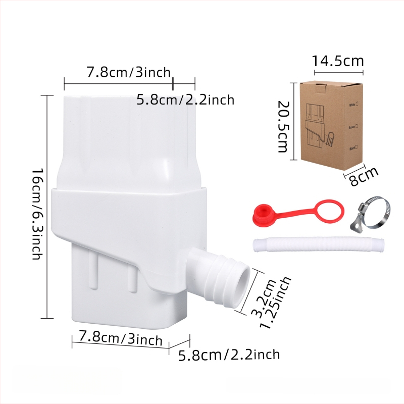 Blue fir διανομέας αποχέτευσης βρόχινων υδάτων για συλλογή βρόχινου νερού