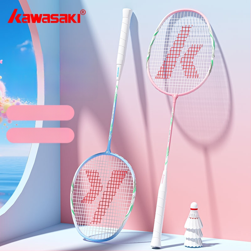 Ρακέτα Μπάντμιντον Kawasaki X700 — Πλαίσιο από κράμα σιδήρου, Νήμα από ίνες, Βάρος 95–100 g, Λαβή G3