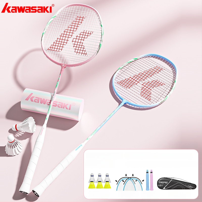 Ρακέτα Μπάντμιντον Kawasaki X700 — Πλαίσιο από κράμα σιδήρου, Νήμα από ίνες, Βάρος 95–100 g, Λαβή G3